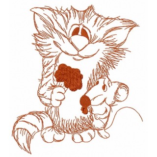 Forget-me-not flowers for my friend 2 embroidery design - Embroidery Design