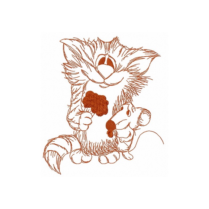 Forget-me-not flowers for my friend 2 embroidery design - Embroidery Design