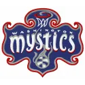 Washington Mystics logo 3 embroidery design showcasing a vibrant basketball-themed stitched motif.