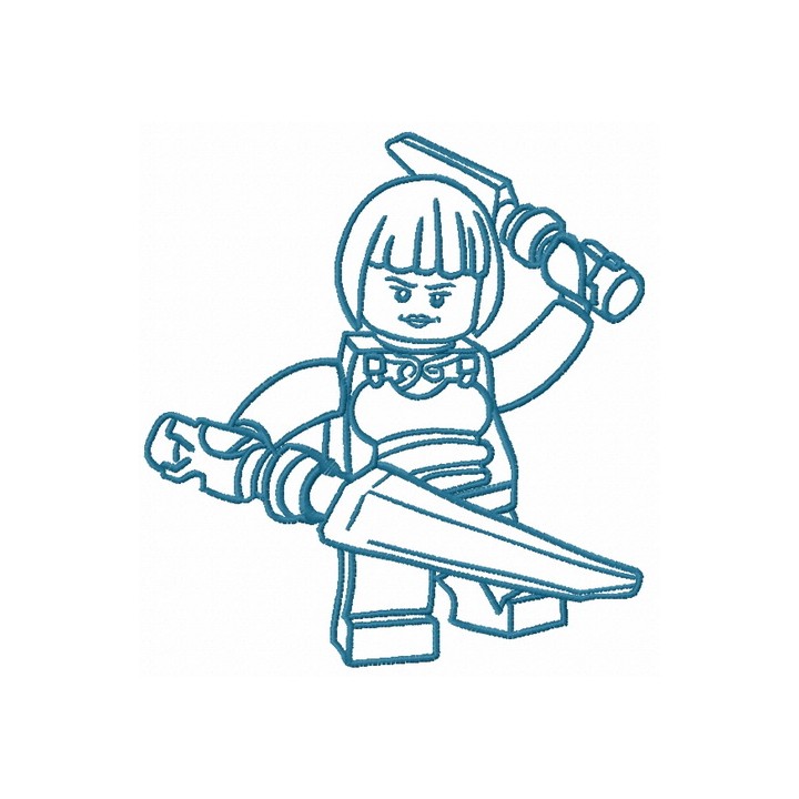 Nya 2 embroidery design - Embroidery Design