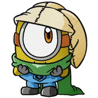 Strange Minion 3 embroidery design - Embroidery Design