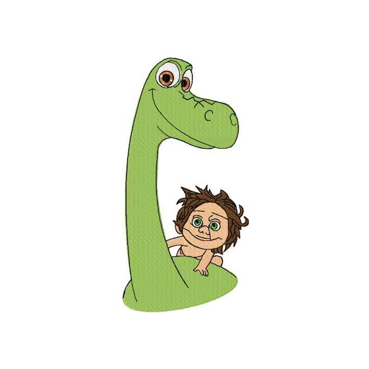 Arlo and Spot 6 embroidery design - Embroidery Design