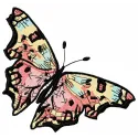 Preview of a patch butterfly embroidery design, showcasing intricate stitching patterns for creative projects.