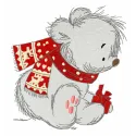 Preview of the Christmas on the North Pole 2 embroidery design featuring festive motifs for holiday decorations.
