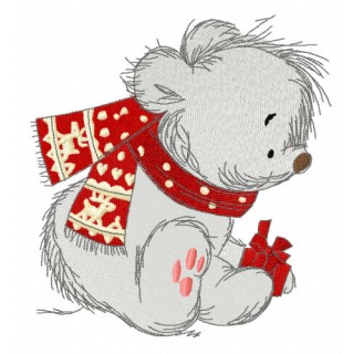 Christmas on the North Pole 2 embroidery design - Embroidery Design