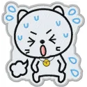 Preview of the Sticker Angry Kitty embroidery design featuring a playful kitty motif for creative stitching projects.