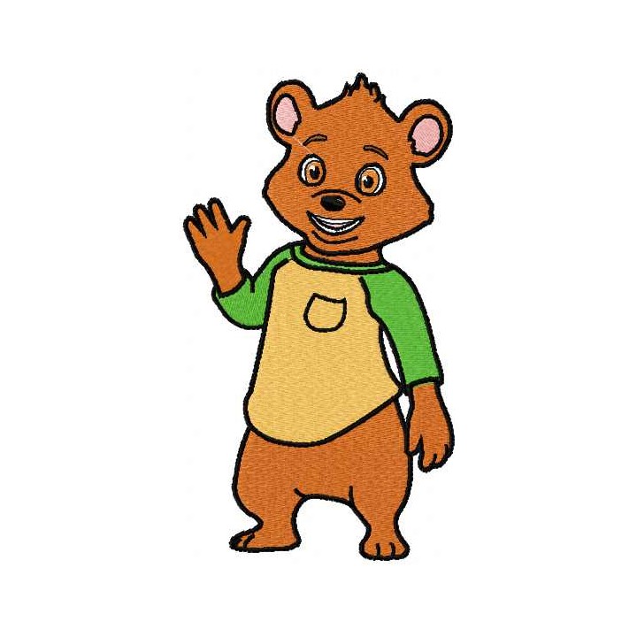 Bear embroidery design - Embroidery Design
