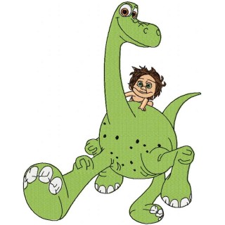 Arlo and Spot 5 embroidery design - Embroidery Design