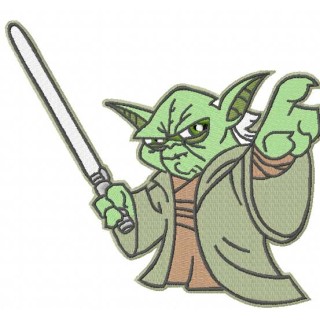 Yoda 7 embroidery design - Embroidery Design