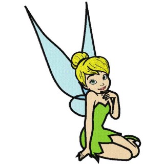 Tinkerbell 28 embroidery design - Embroidery Design