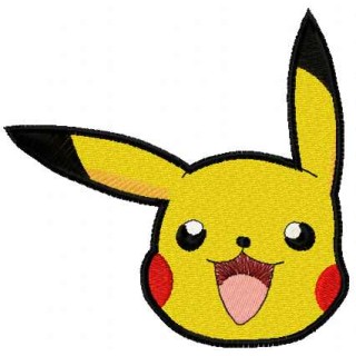 Pikachu 5 embroidery design - Embroidery Design