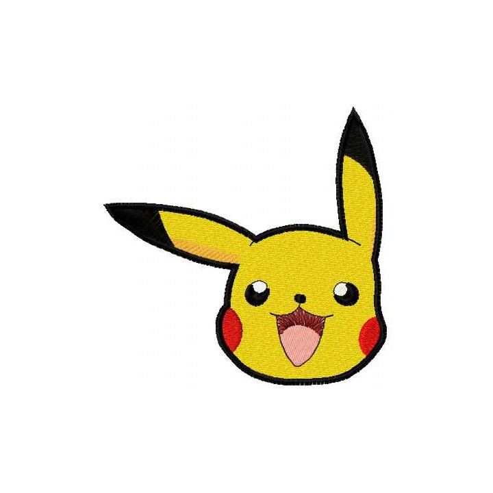 Pikachu 5 embroidery design - Embroidery Design