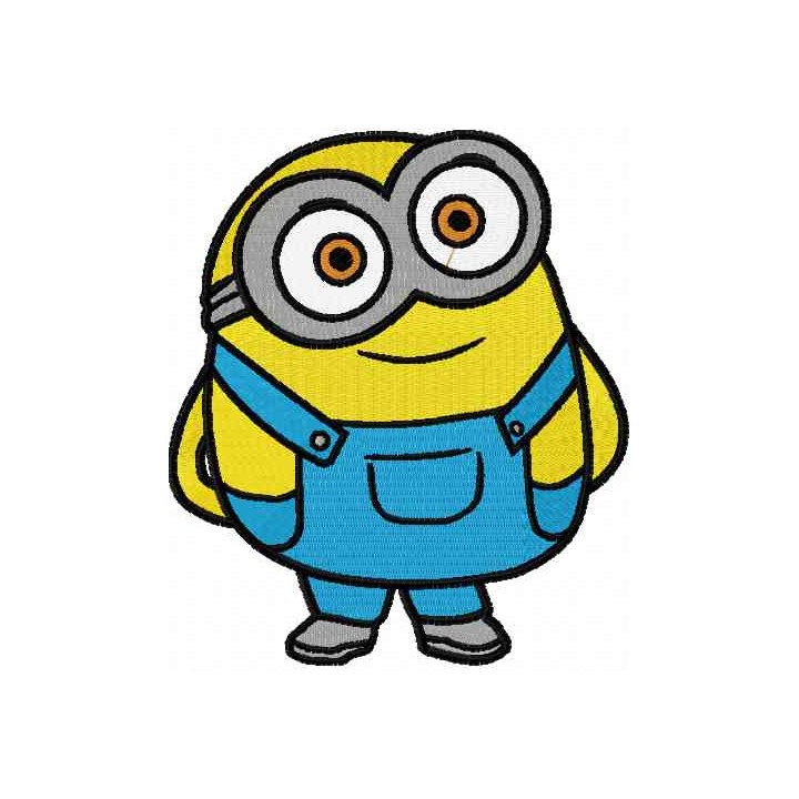 Minion Bob  embroidery design - Embroidery Design