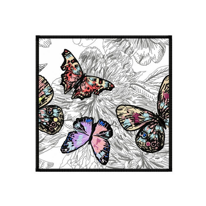 Butterfly's world 4 embroidery design - Embroidery Design