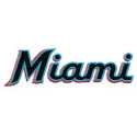 Miami Marlins 2019 small logo embroidery design showcasing the team's emblem for creative stitching projects.