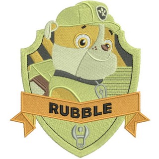 Rubble 2 embroidery design - Embroidery Design