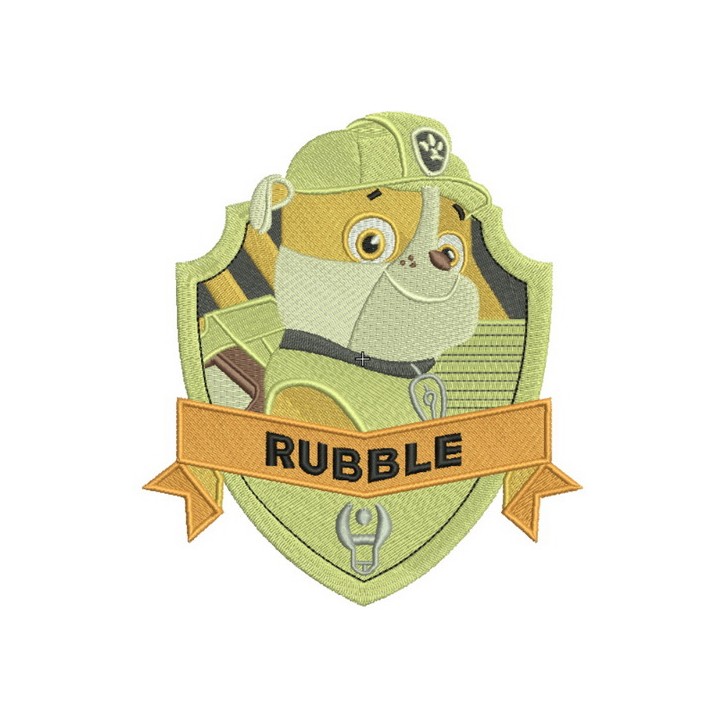 Rubble 2 embroidery design - Embroidery Design