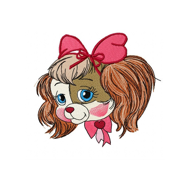 Cute English Cocker Spaniel 2 embroidery design - Embroidery Design