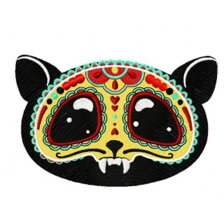 Vampire cat 2 embroidery design - Embroidery Design