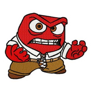 Anger 2 embroidery design - Embroidery Design