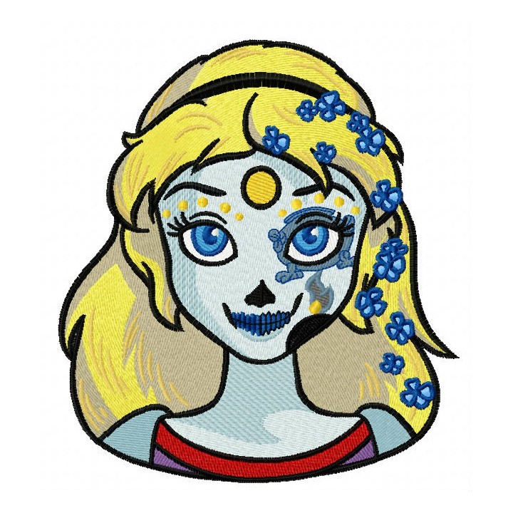 Fancy Cinderella 7 embroidery design - Embroidery Design