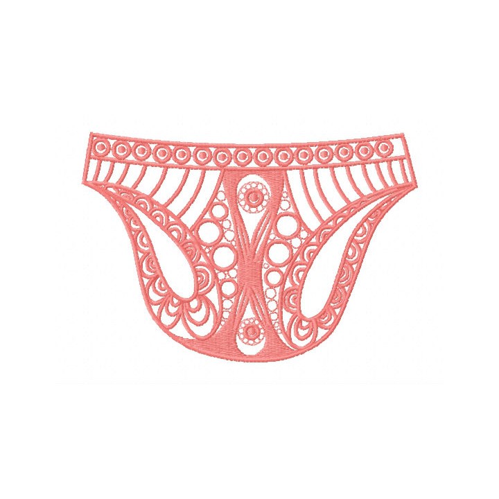 Underpants embroidery design - Embroidery Design
