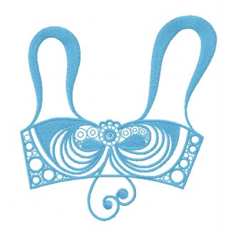 Bra 3 embroidery design - Embroidery Design