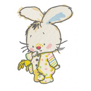 Baby bunny 4 embroidery design - Embroidery Design