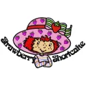 Preview of Strawberry Shortcake happy embroidery design showcasing vibrant colors and cheerful motifs.