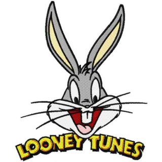 Bunny Looney tunes embroidery design - Embroidery Design