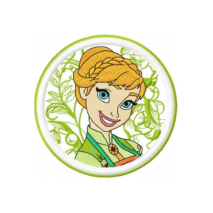 Anna summer 4 embroidery design - Embroidery Design