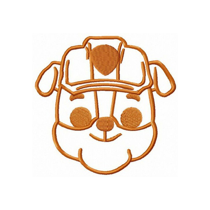 Rubble sketch embroidery design - Embroidery Design