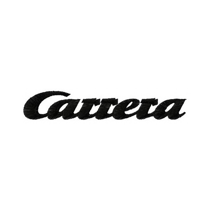 Carrera logo embroidery design - Embroidery Design
