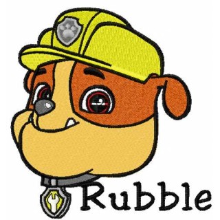 Rubble 1 embroidery design - Embroidery Design