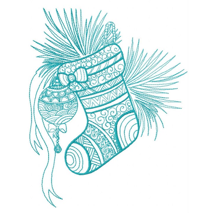 Christmas spirit 2 embroidery design - Embroidery Design