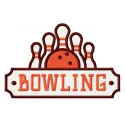 Bowling 3 embroidery design featuring a vibrant bowling ball and pins, ideal for stitching on apparel and accessories.