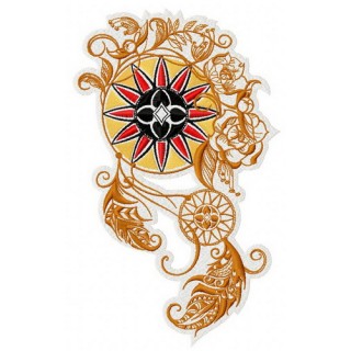 Dreamcatcher 24 embroidery design - Embroidery Design
