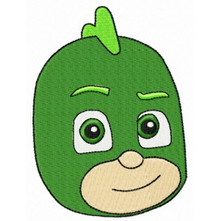 Greg as Gekko embroidery design - Embroidery Design