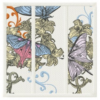 Butterfly's world embroidery design - Embroidery Design
