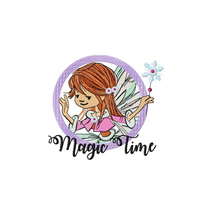 Magic time embroidery design - Embroidery Design