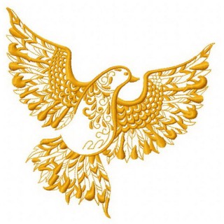 Firebird 3 embroidery design - Embroidery Design