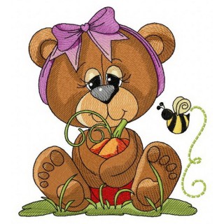 I love teddy embroidery design - Embroidery Design