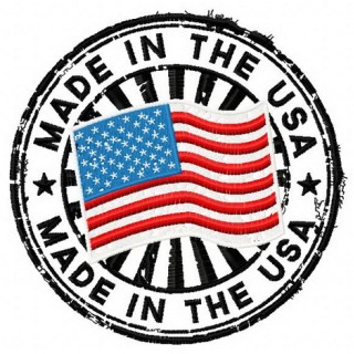 Made in the USA embroidery design - Embroidery Design
