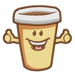 Best coffee 2 embroidery design - Embroidery Design