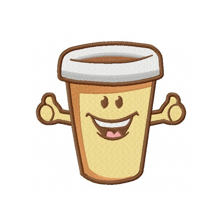 Best coffee 2 embroidery design - Embroidery Design