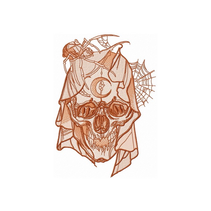 Dead bride embroidery design - Embroidery Design