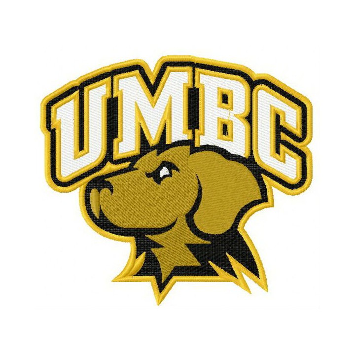 UMBC Retrievers logo embroidery design - Embroidery Design