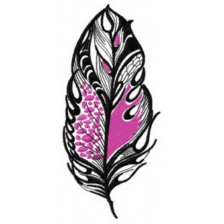 Feather 21 embroidery design - Embroidery Design
