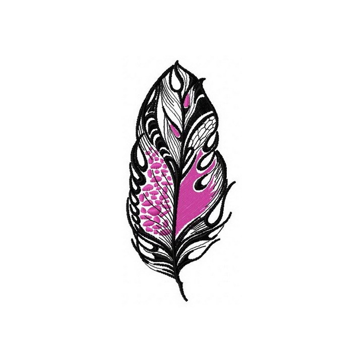 Feather 21 embroidery design - Embroidery Design