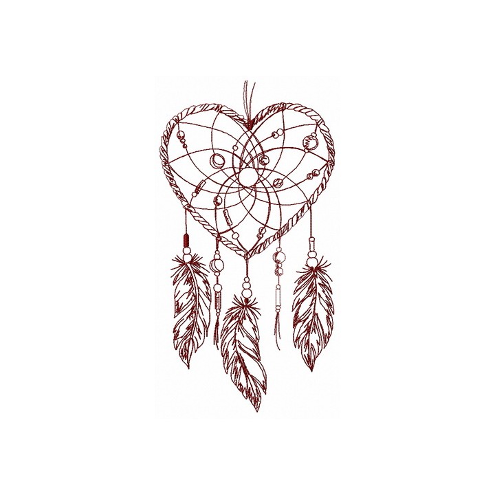 Dreamcatcher 35 embroidery design - Embroidery Design